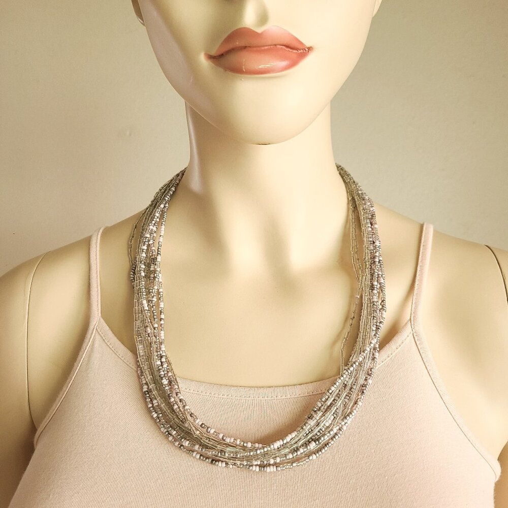 sparkle bead necklace